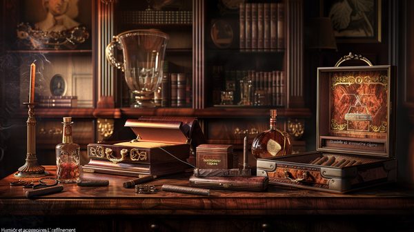 Humidor and cigar accessories: the art of refinement
